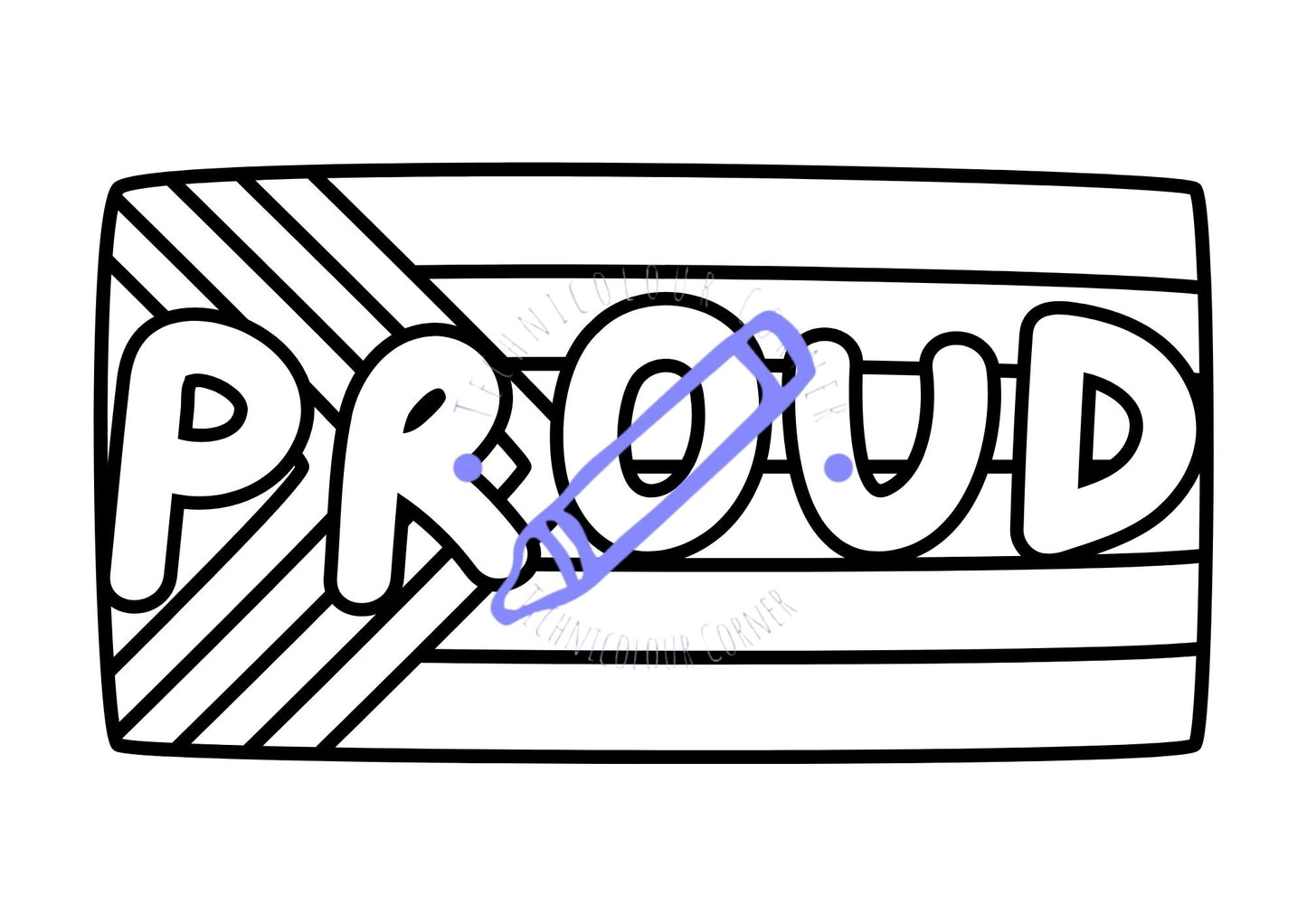 10 Pride Instant Download Colouring Pages