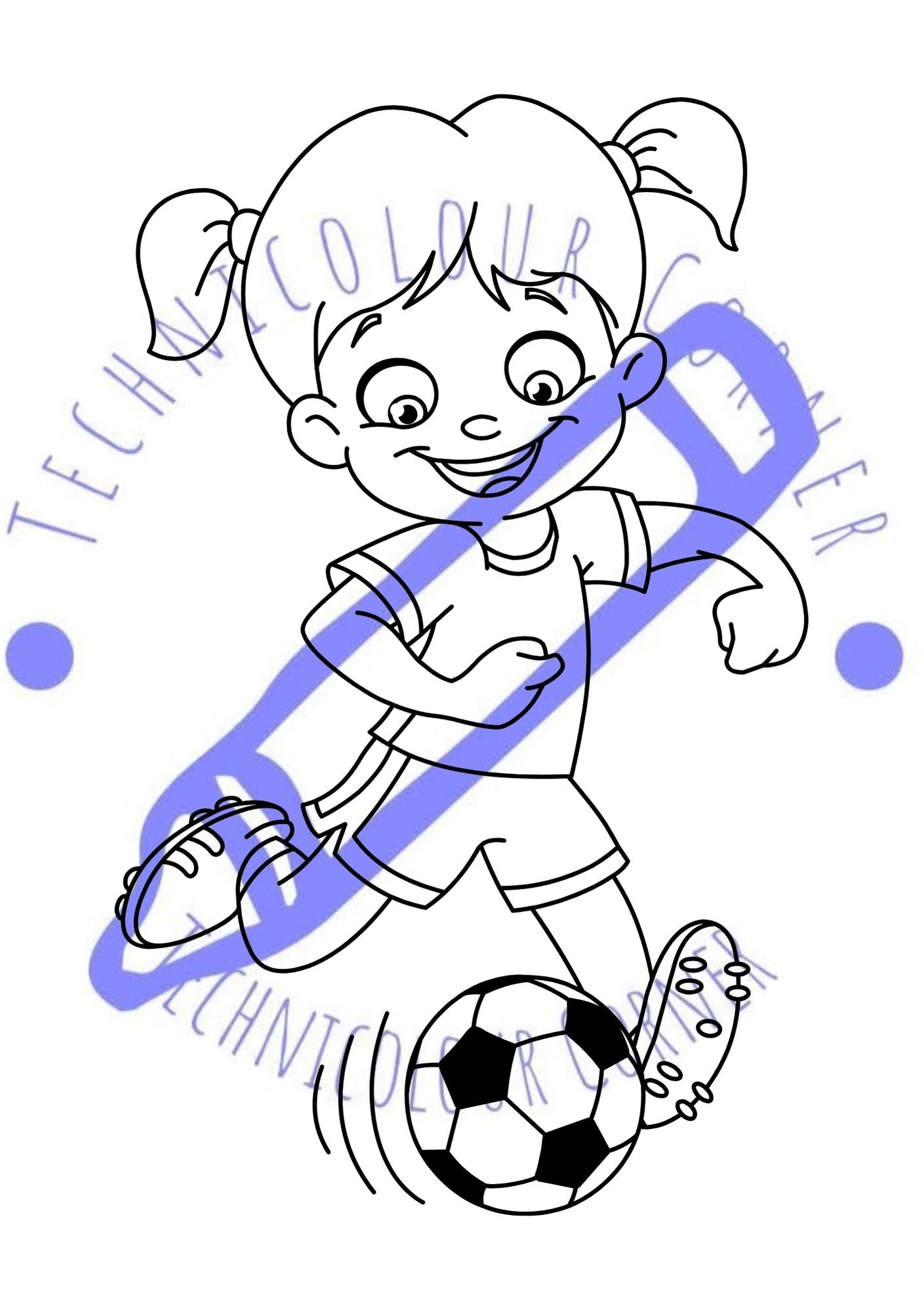 Football Colouring Book