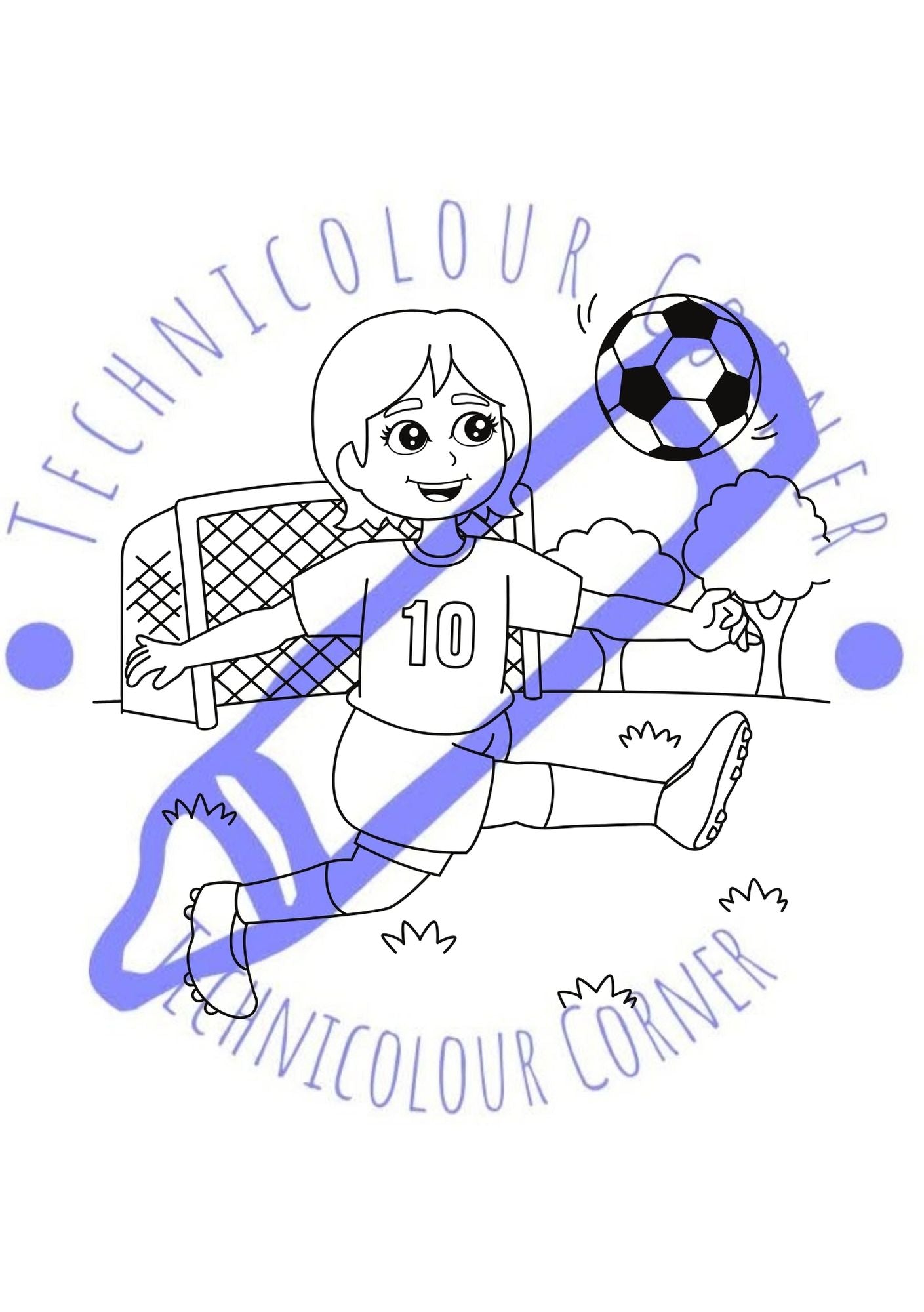 Football Colouring Book