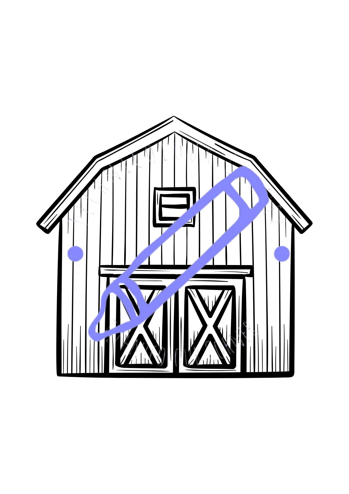 Down On The Farm Colouring Book