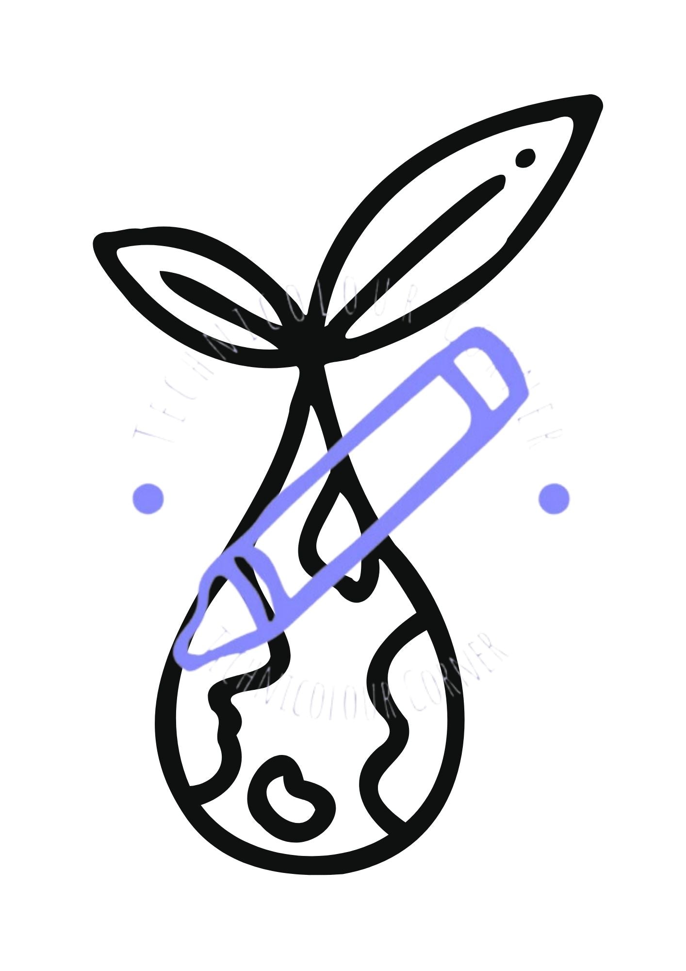 Earth Day Colouring Book