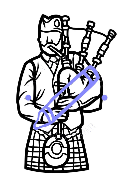 Icons Of Scotland Colouring Book
