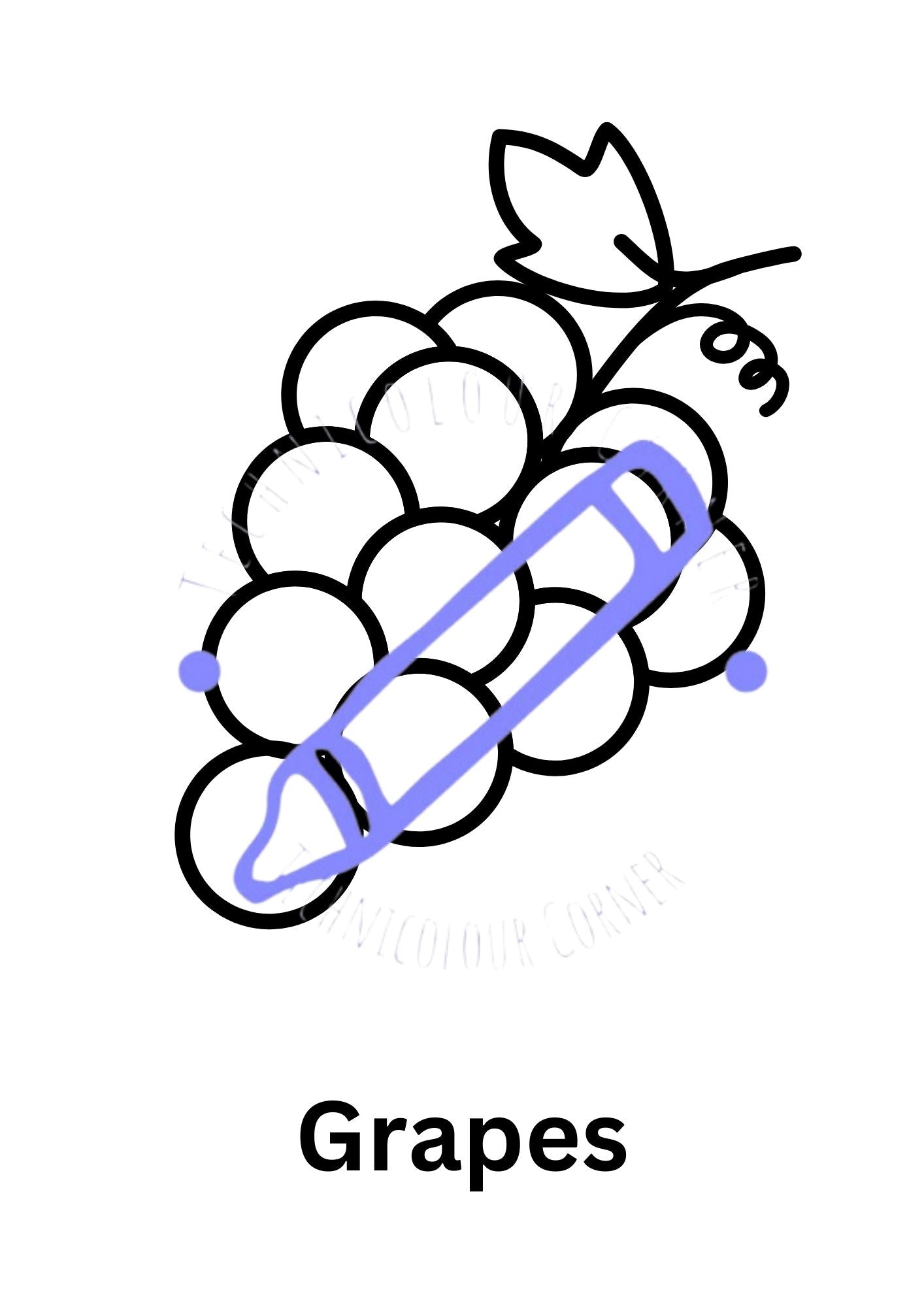 Fabulously Fruity A Healthy Digital Colouring Book