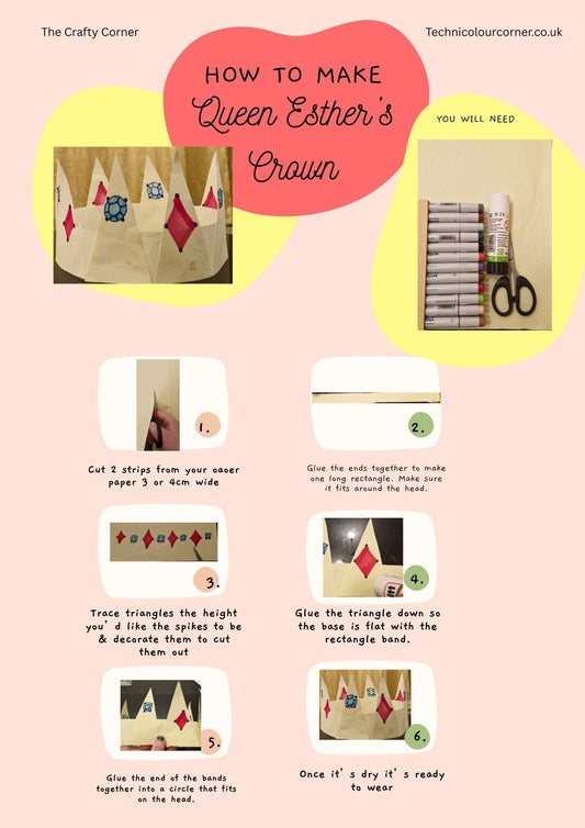 How to Make Queen Esther Crown