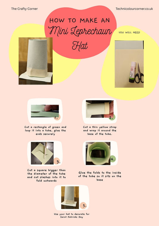 How to Make a Lucky Mini Leprechaun Hat for St. Patrick’s Day