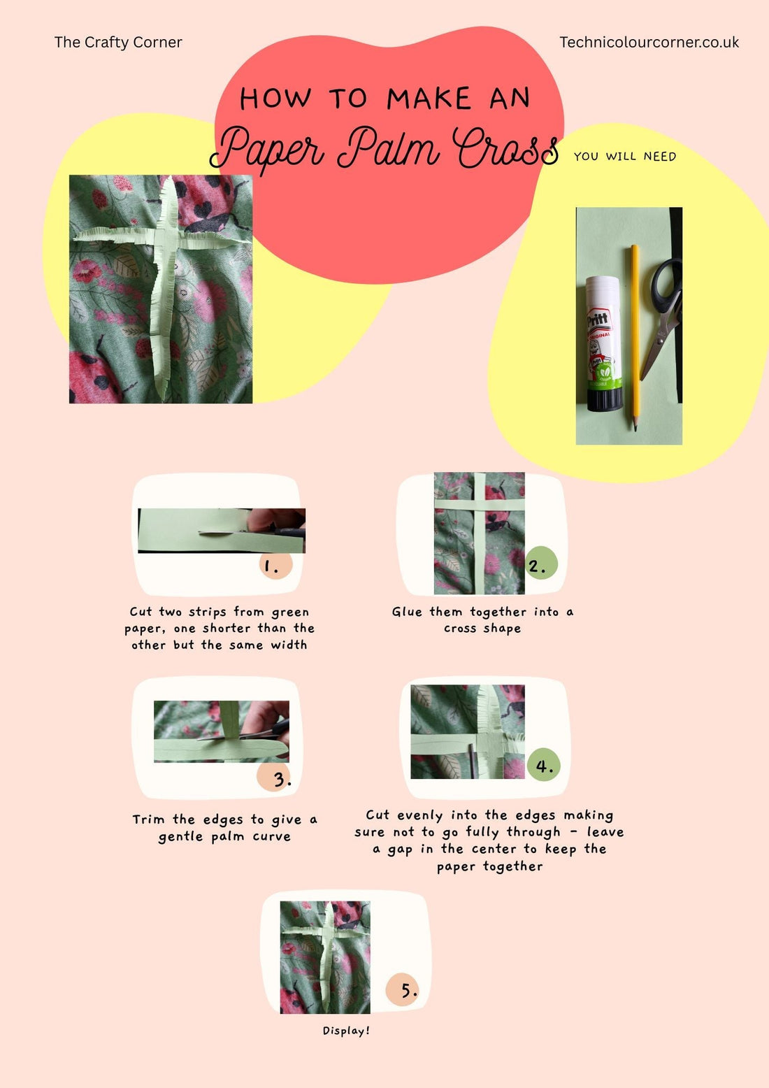 How To Make Your Own Palm Crosses For Palm Sunday