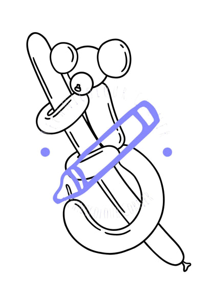 Balloons Colouring Books