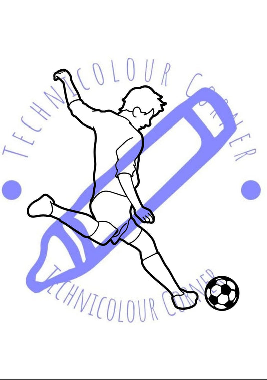 Football Colouring Book