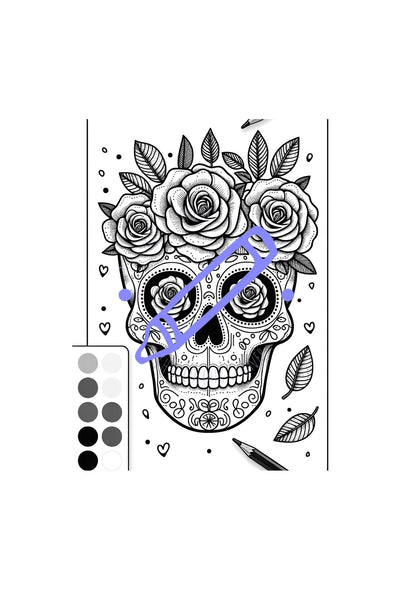Dem Bones Colouring Book