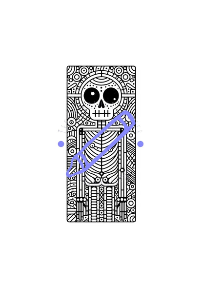 Dem Bones Colouring Book