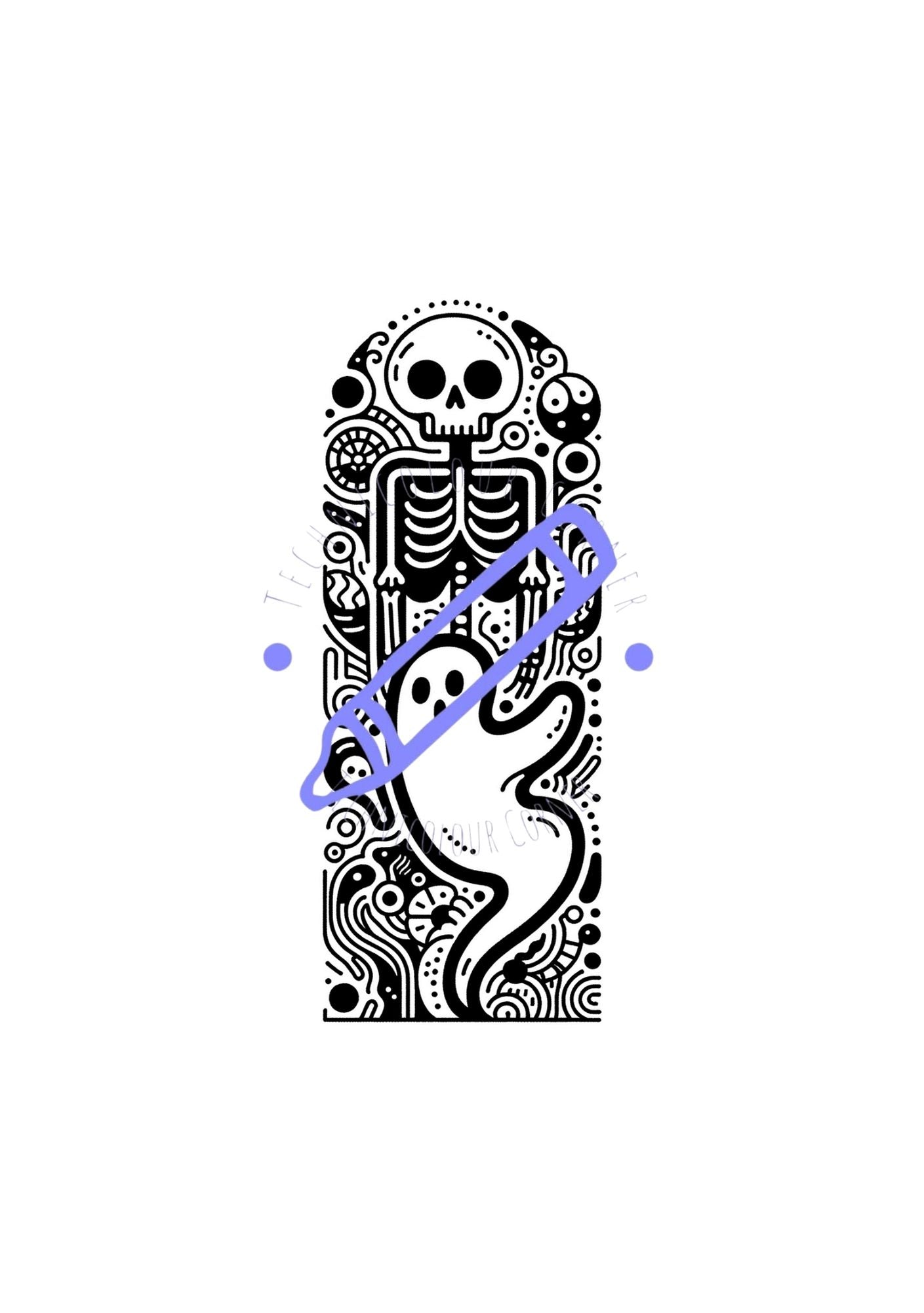 Dem Bones Colouring Book