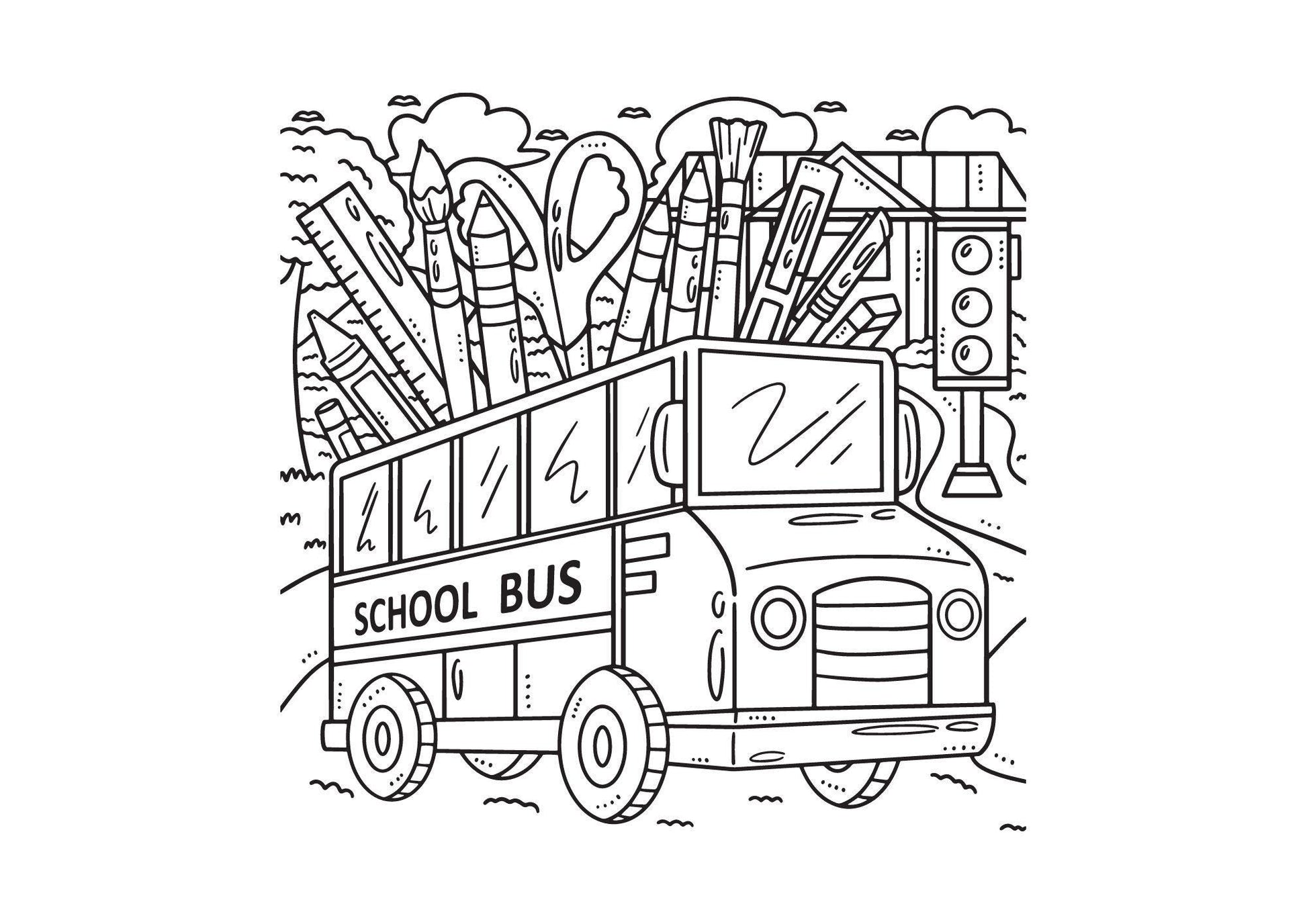 Technicolour Corner celebrating back to school for students and teachers to welcome back into the classroom