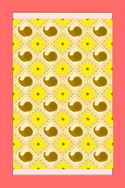 Cornucopia Thanksgiving Seamless Pattern