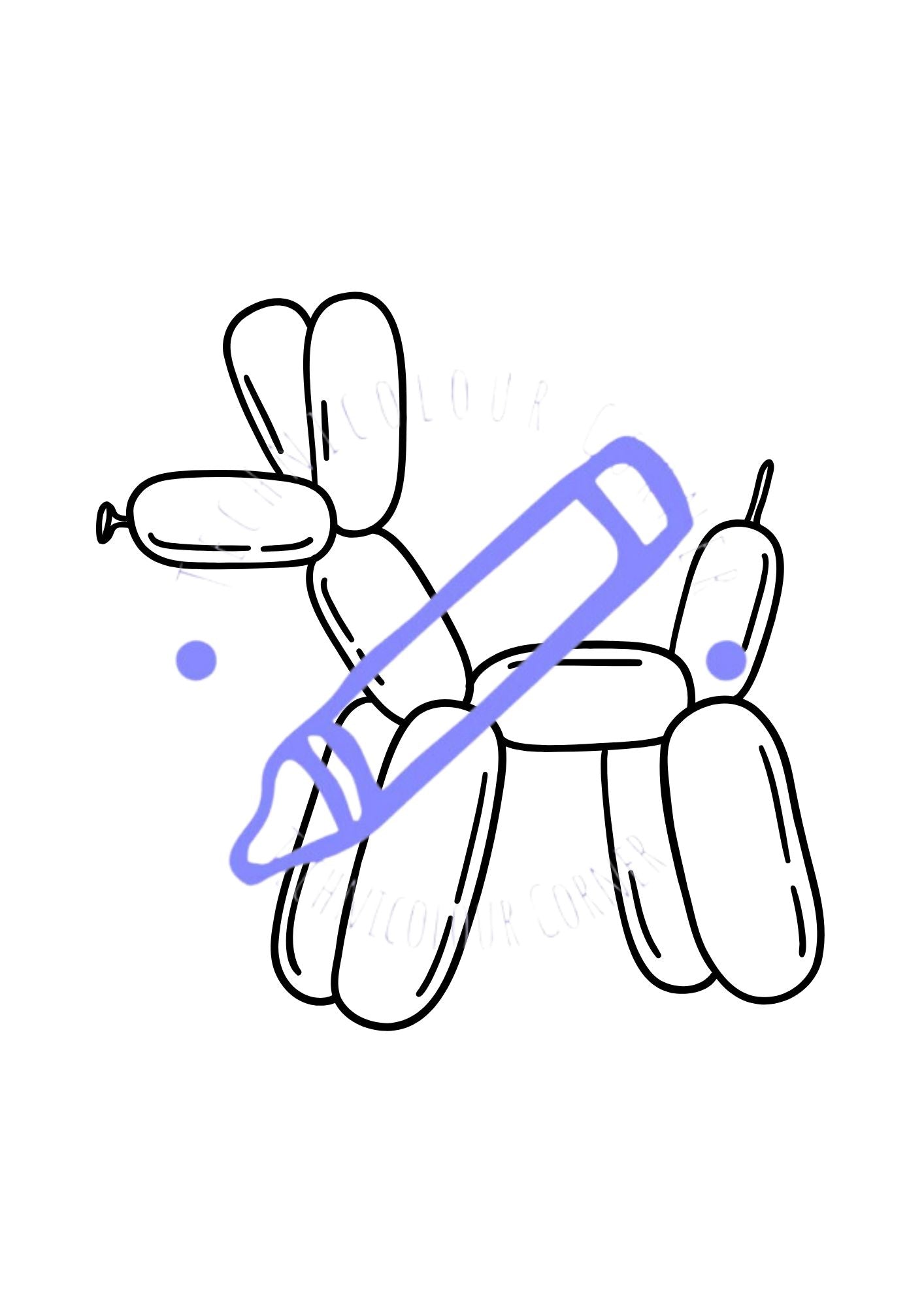 Balloons Colouring Books