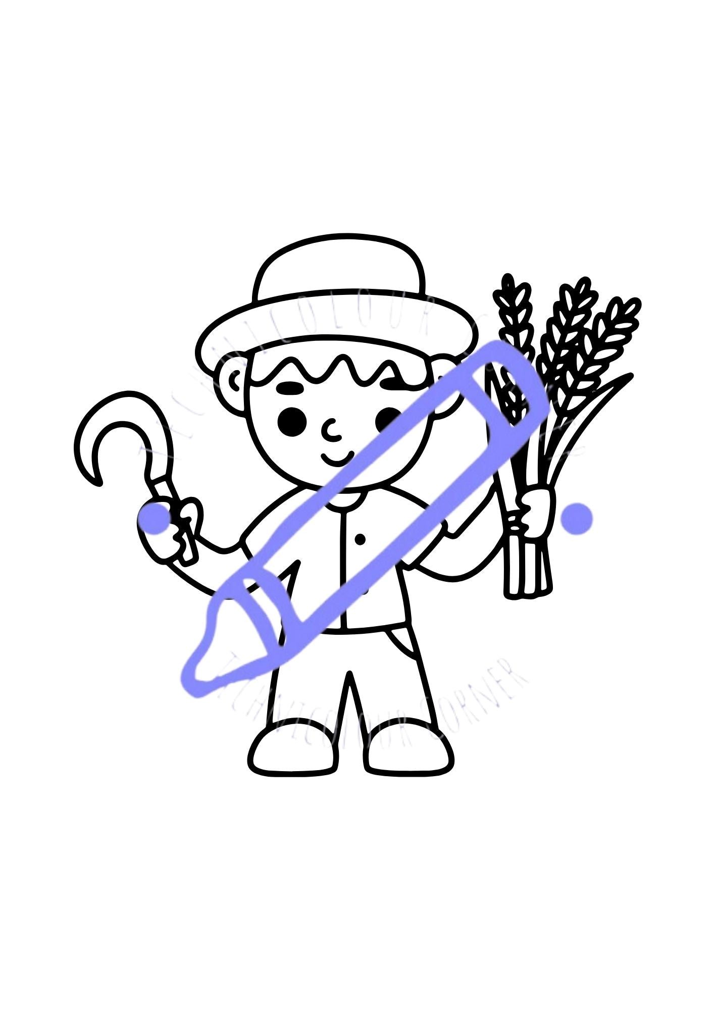 Careers In Uniform Colouring Book