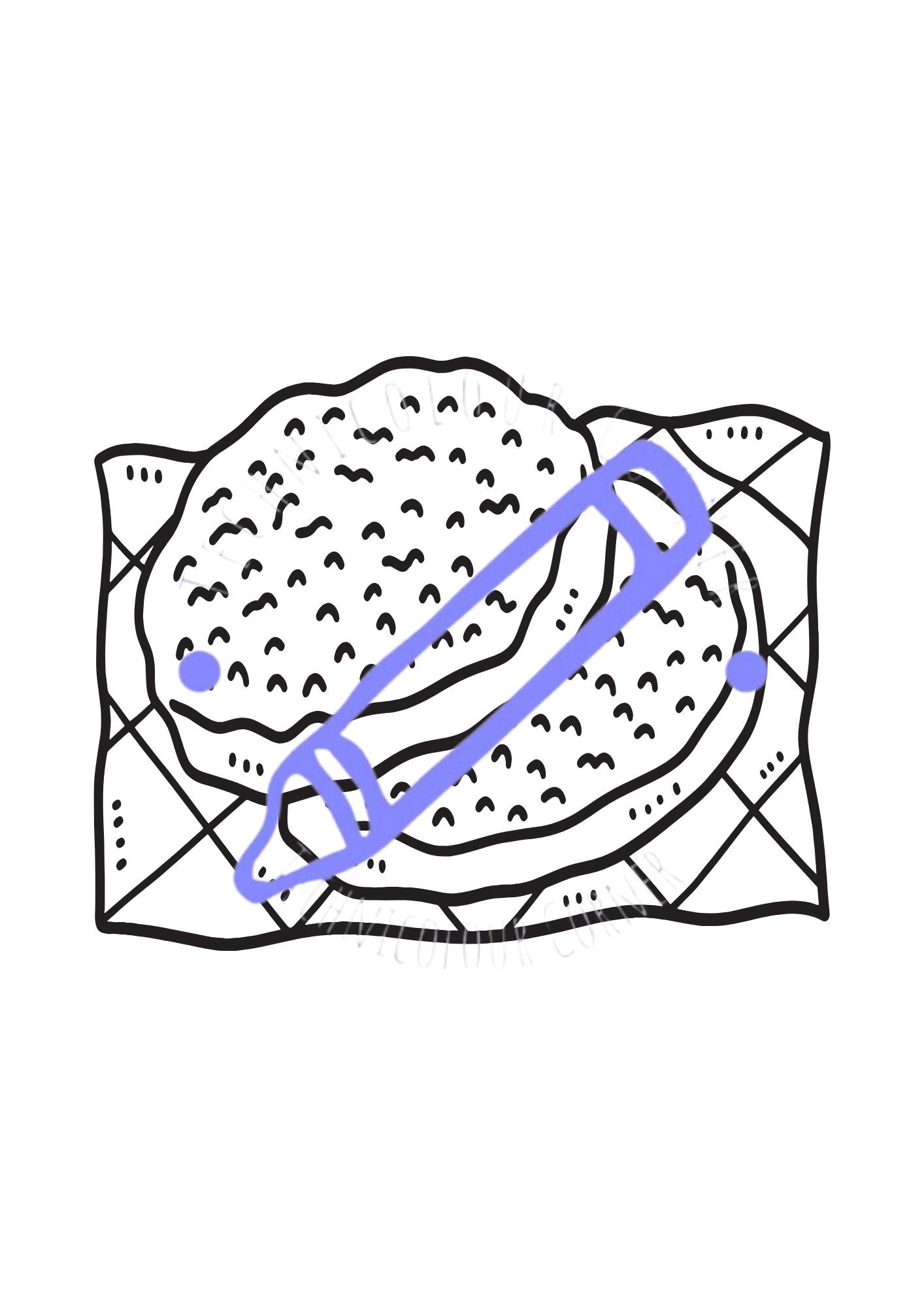 Eid and ramadan colouring book page from technicolour corner