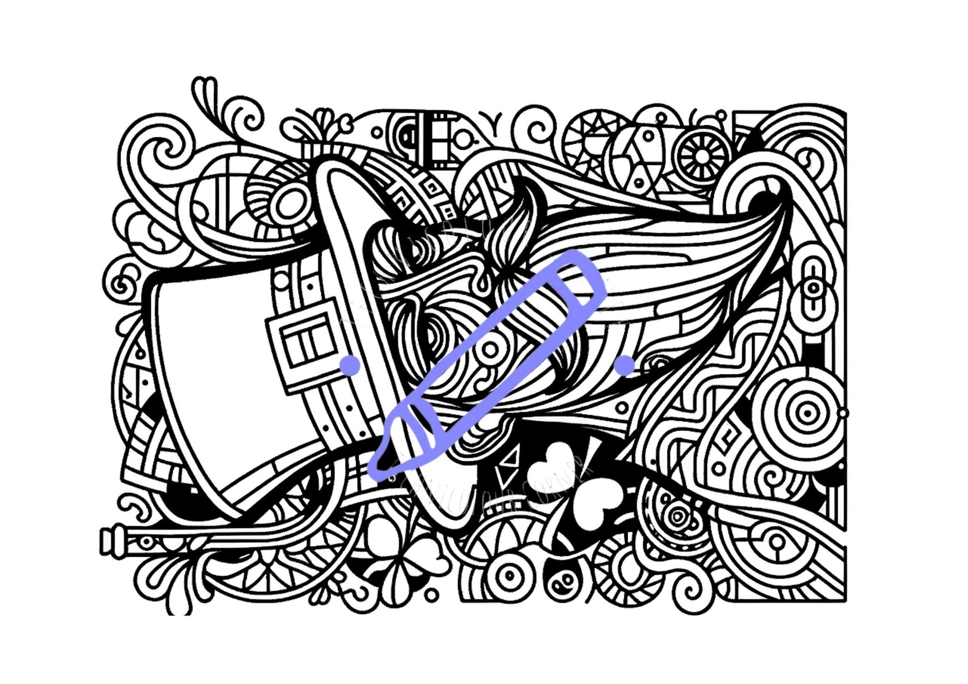 Leprechaun Colouring Page for saint patrick's day