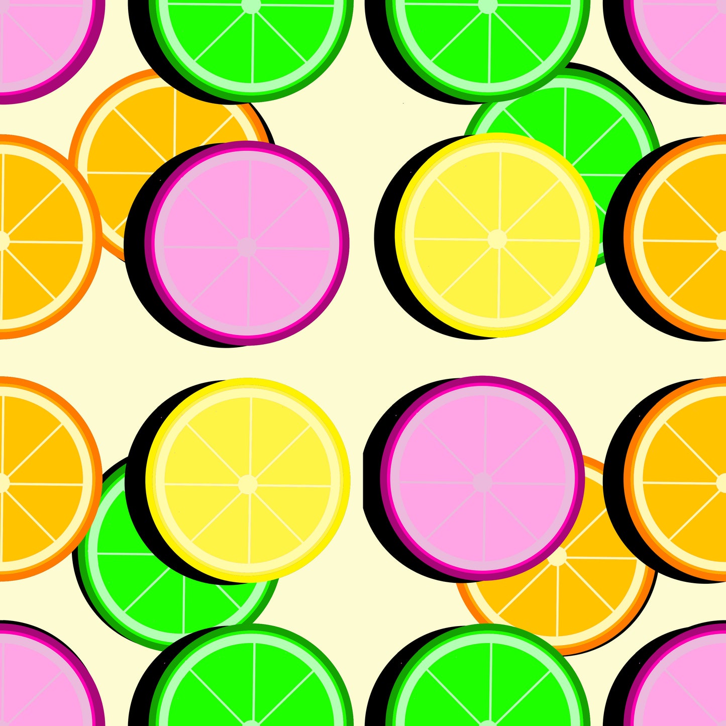 Citrus Seamless Digital File