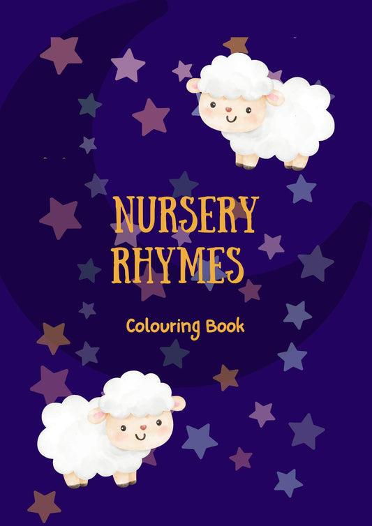 Nursery Rhyme Digital Colouring Book