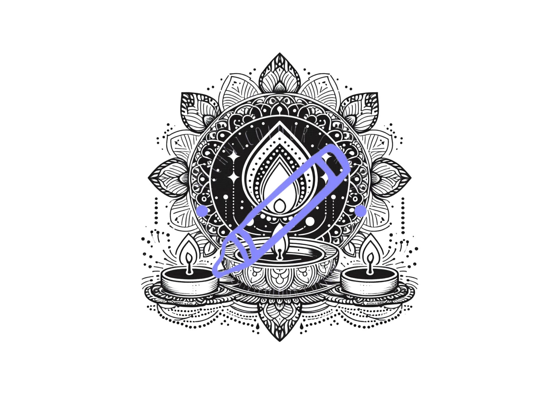 rangoli pattern with lanterns to celebrate diwali colouring page download from technicolour corner