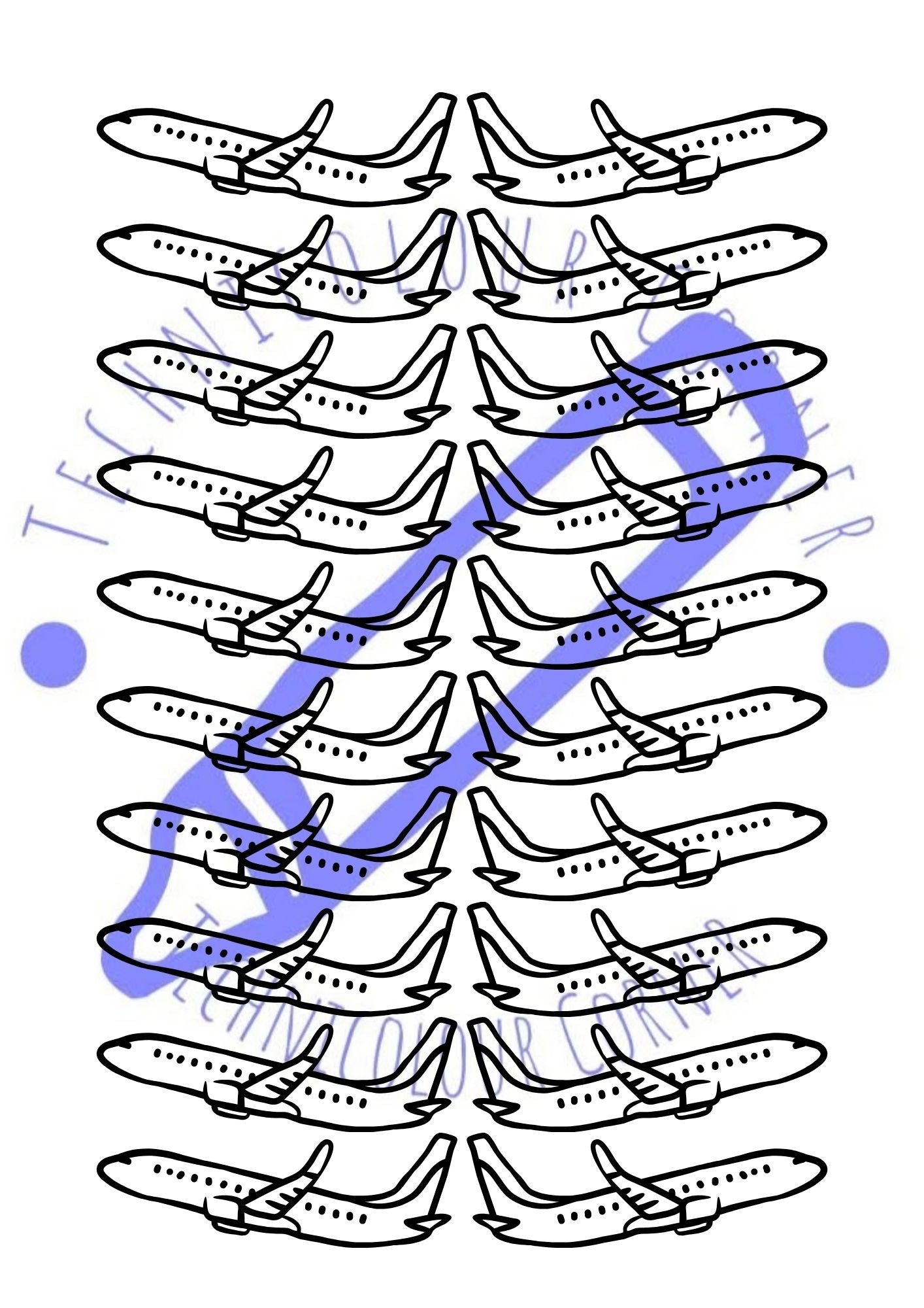 colouring page colouring planes