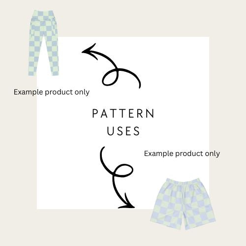 Pastel Easter Checkered Seamless File