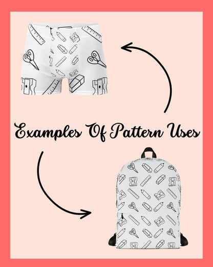 Back To School Seamless Pattern